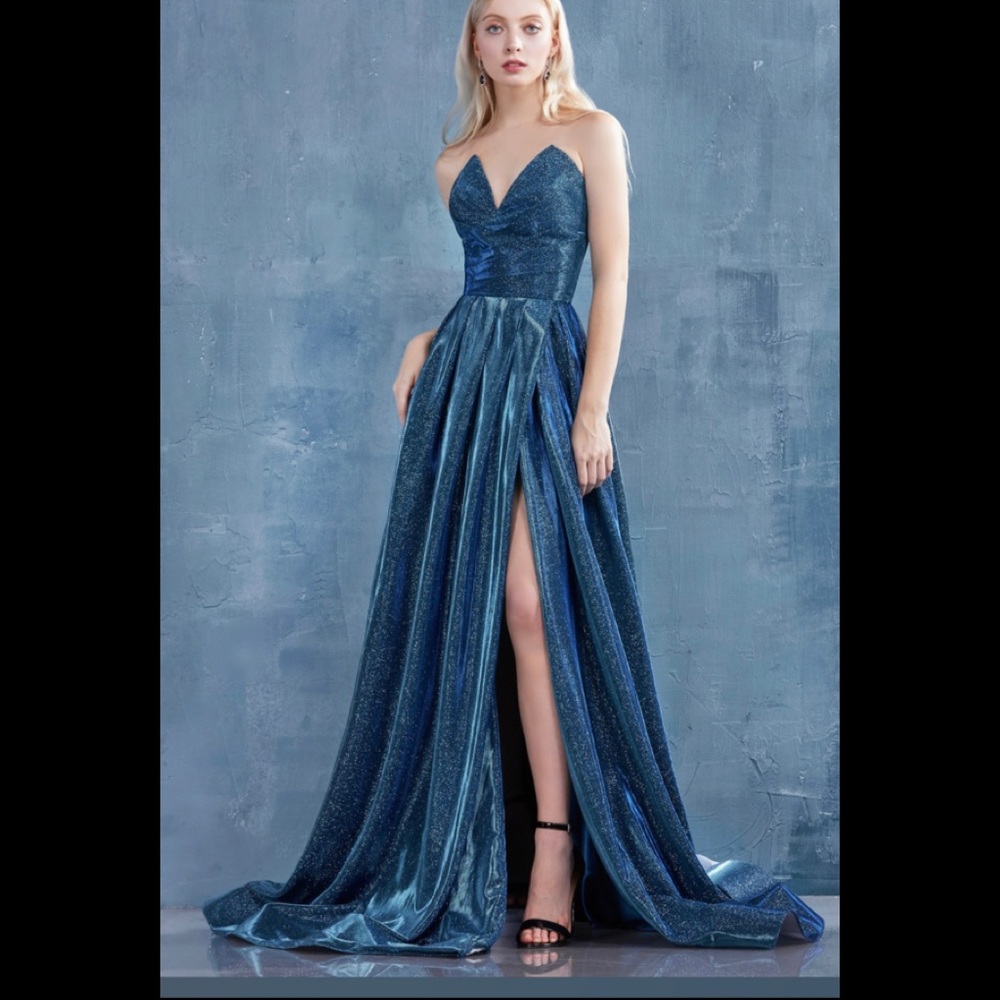 Andrea and Leo  strapless perfect ball gown